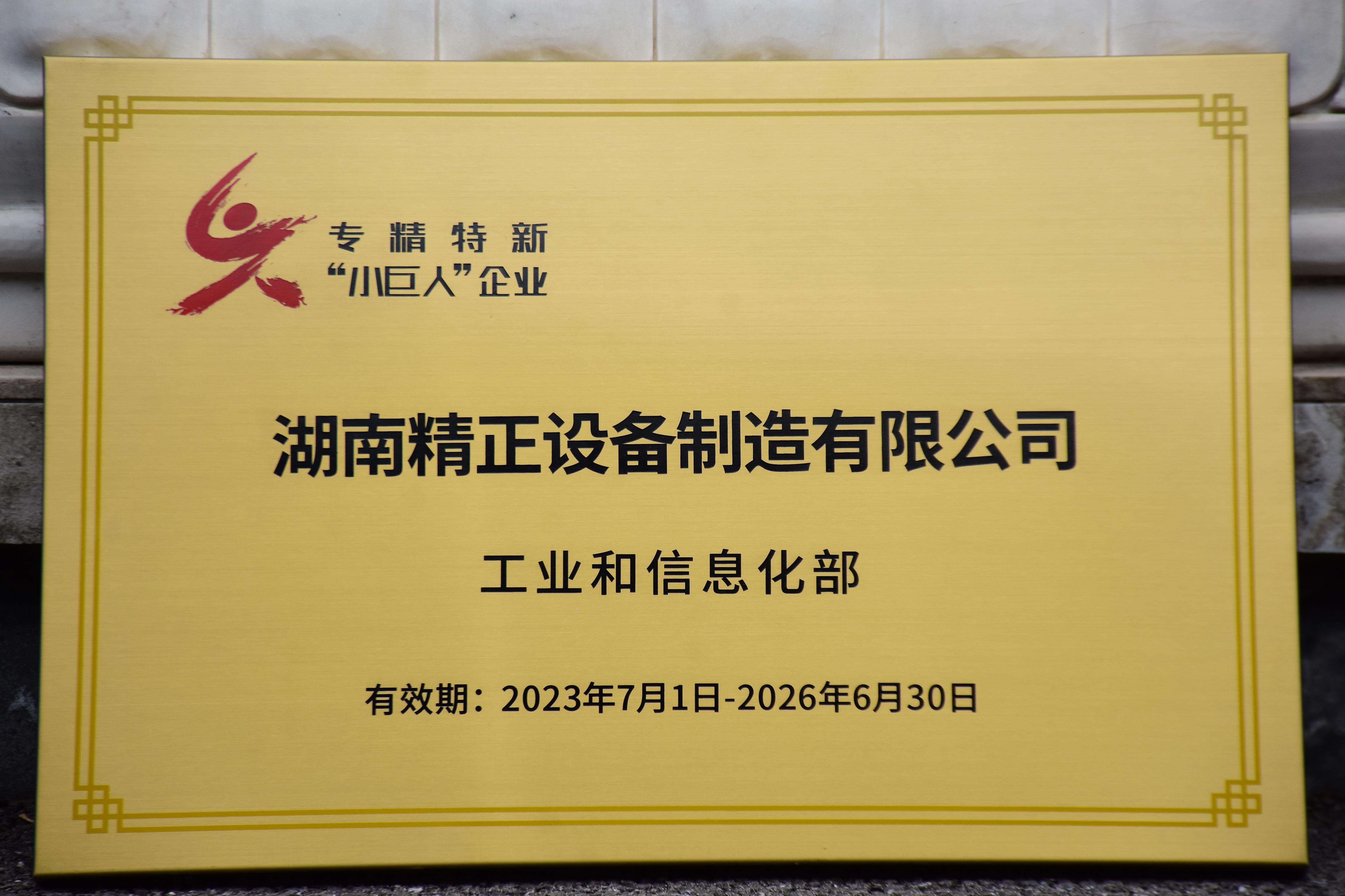 开云(中国)获得“专精特新”小巨人企业